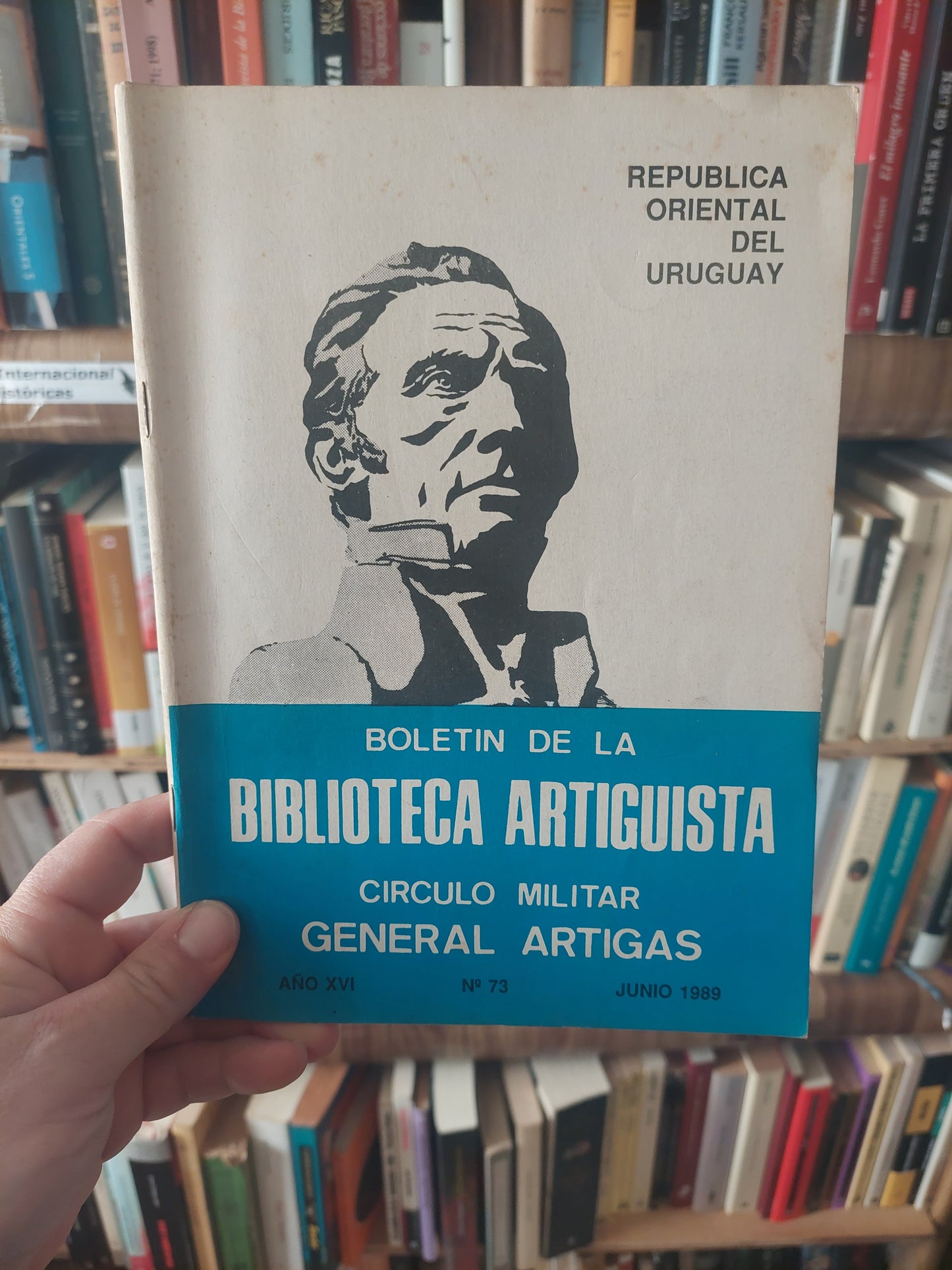 Boletín de la biblioteca Artiguista. Círculo militar general Artigas. Número 73