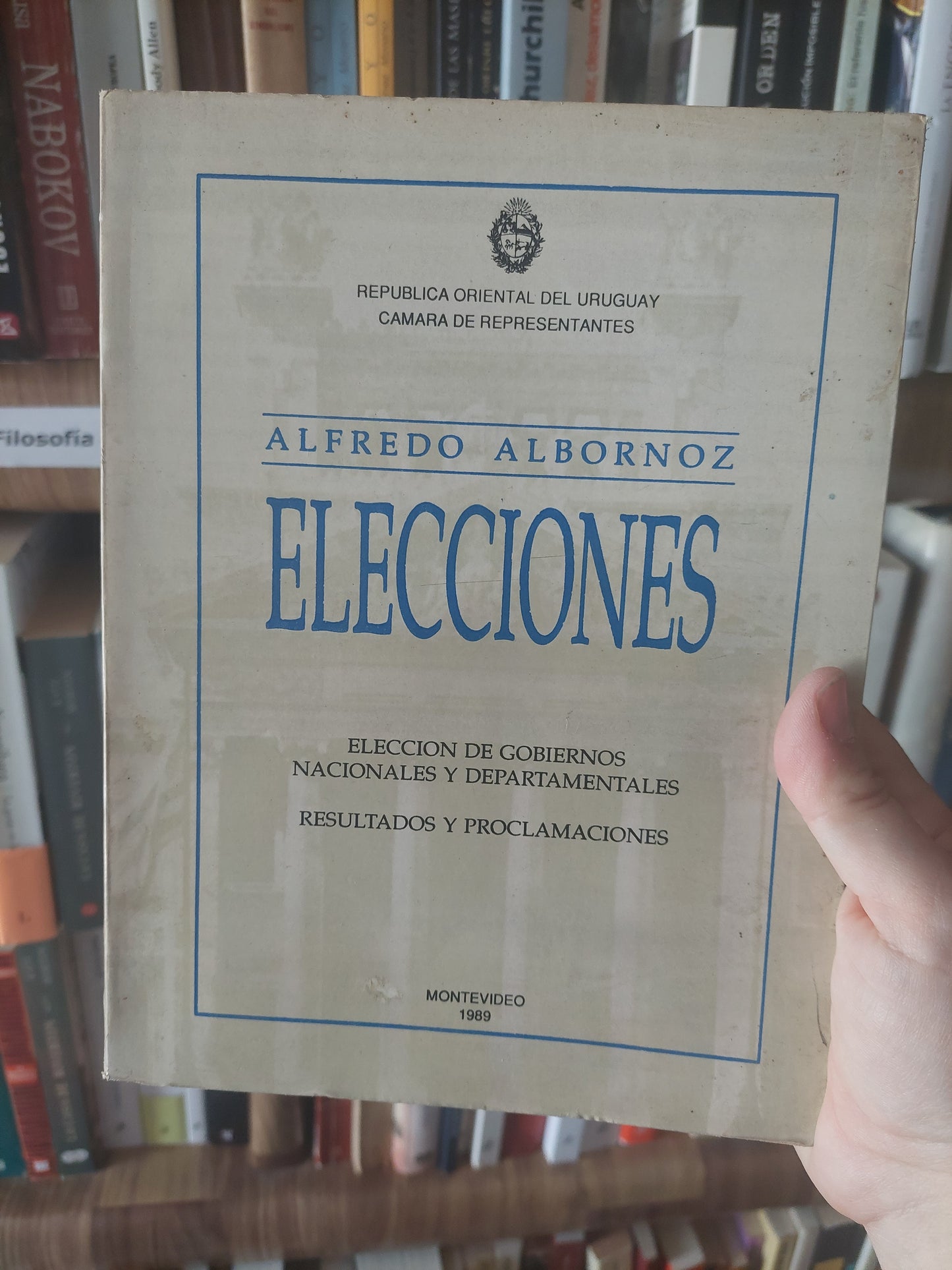 Elecciones 1989 - Alfredo Albornoz