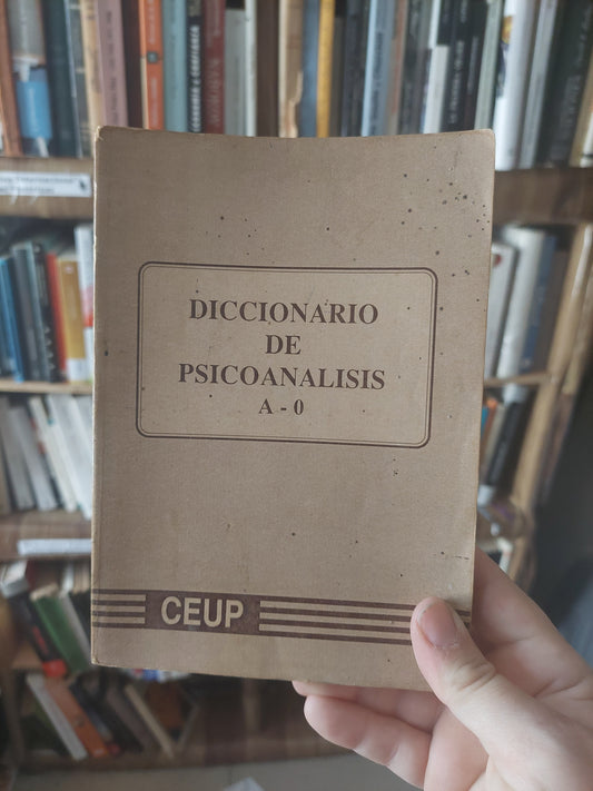 Diccionario de psicoanálisis. A-O