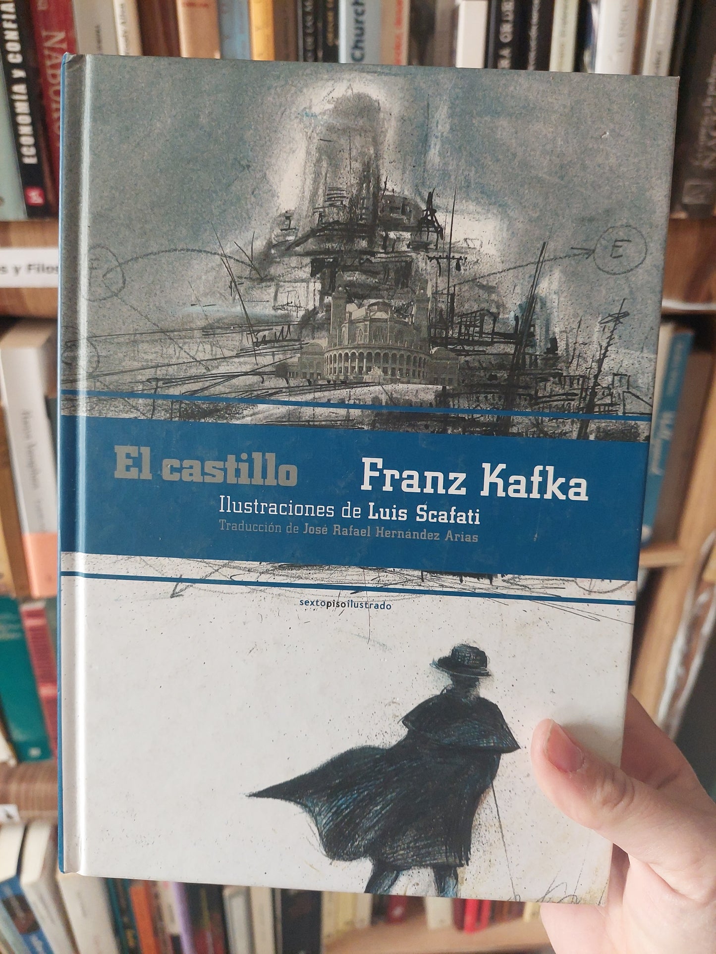 El castillo - Franz Kafka. Ilustrado (subrayado con lápiz)