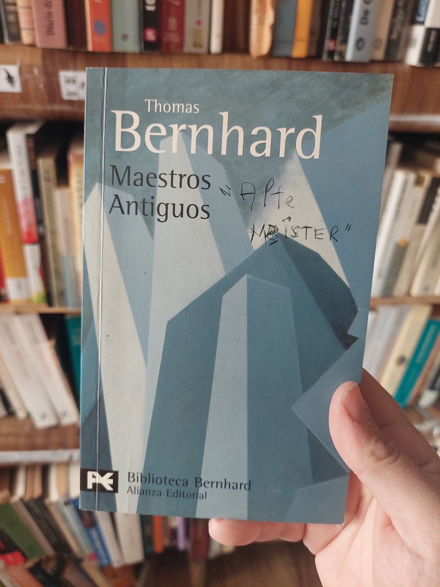 Maestros antiguos - Thomas Bernhard (subrayado y anotado)