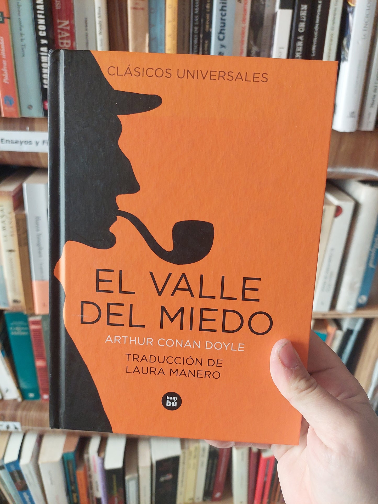 El valle del miedo - Arthur Conan Doyle (como nuevo, tapa dura)