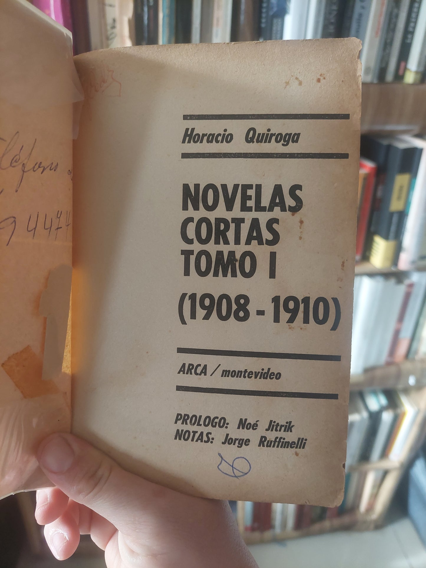 Novelas cortas tomo I - Horacio Quiroga