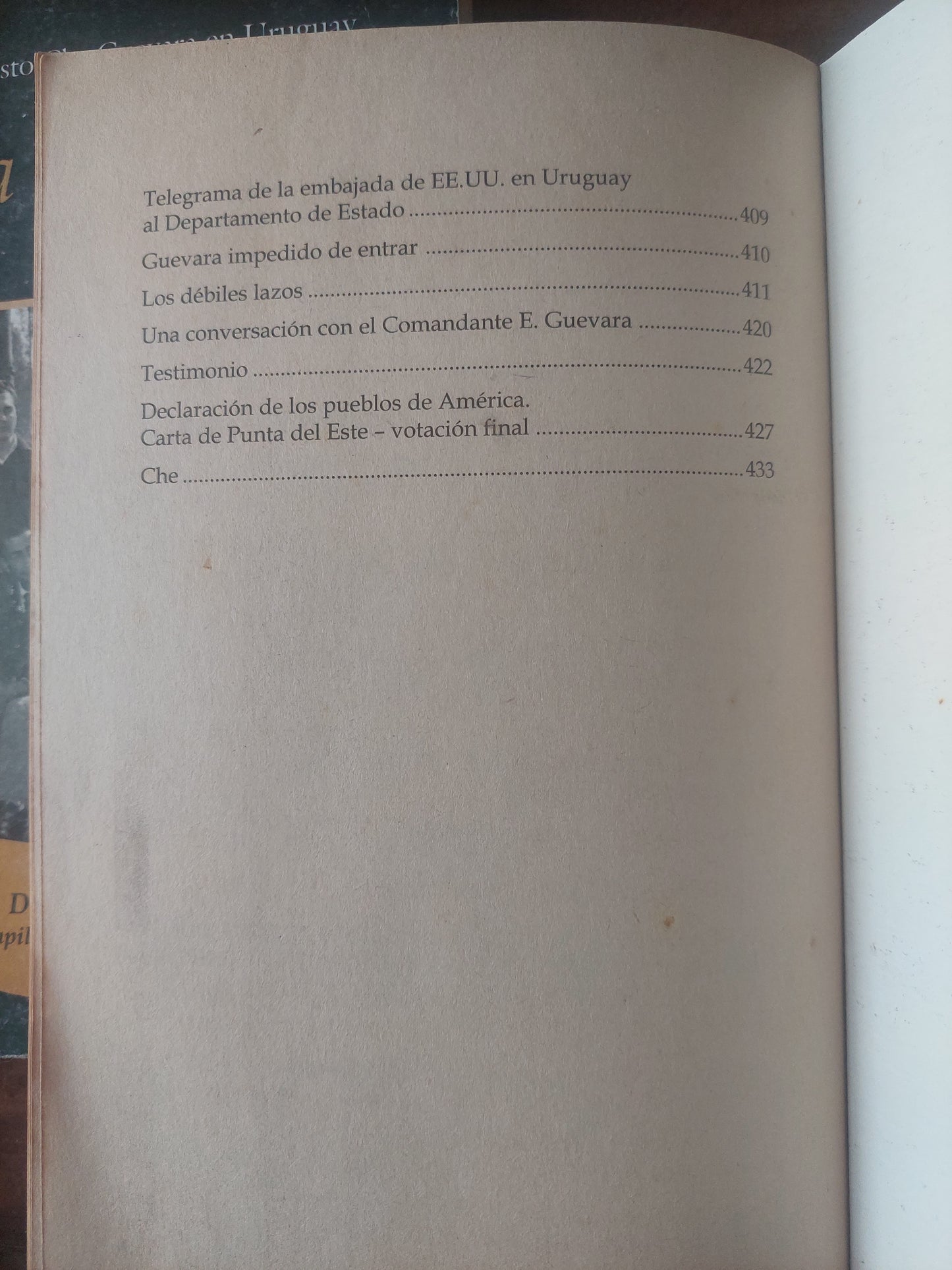 Para dar vuelta el mate. 1961/Ernesto Che Guevara en Uruguay