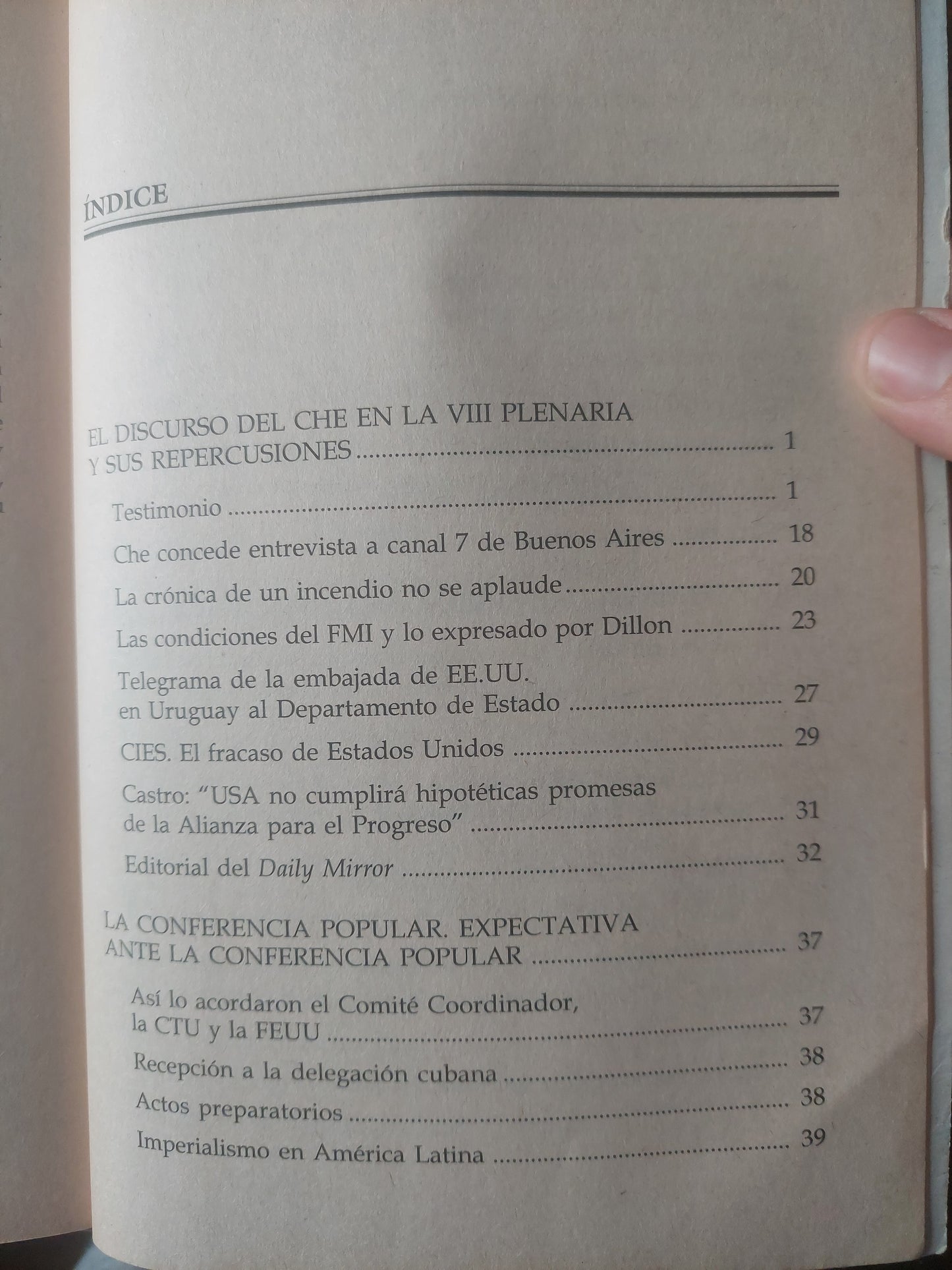 Para dar vuelta el mate. 1961/Ernesto Che Guevara en Uruguay