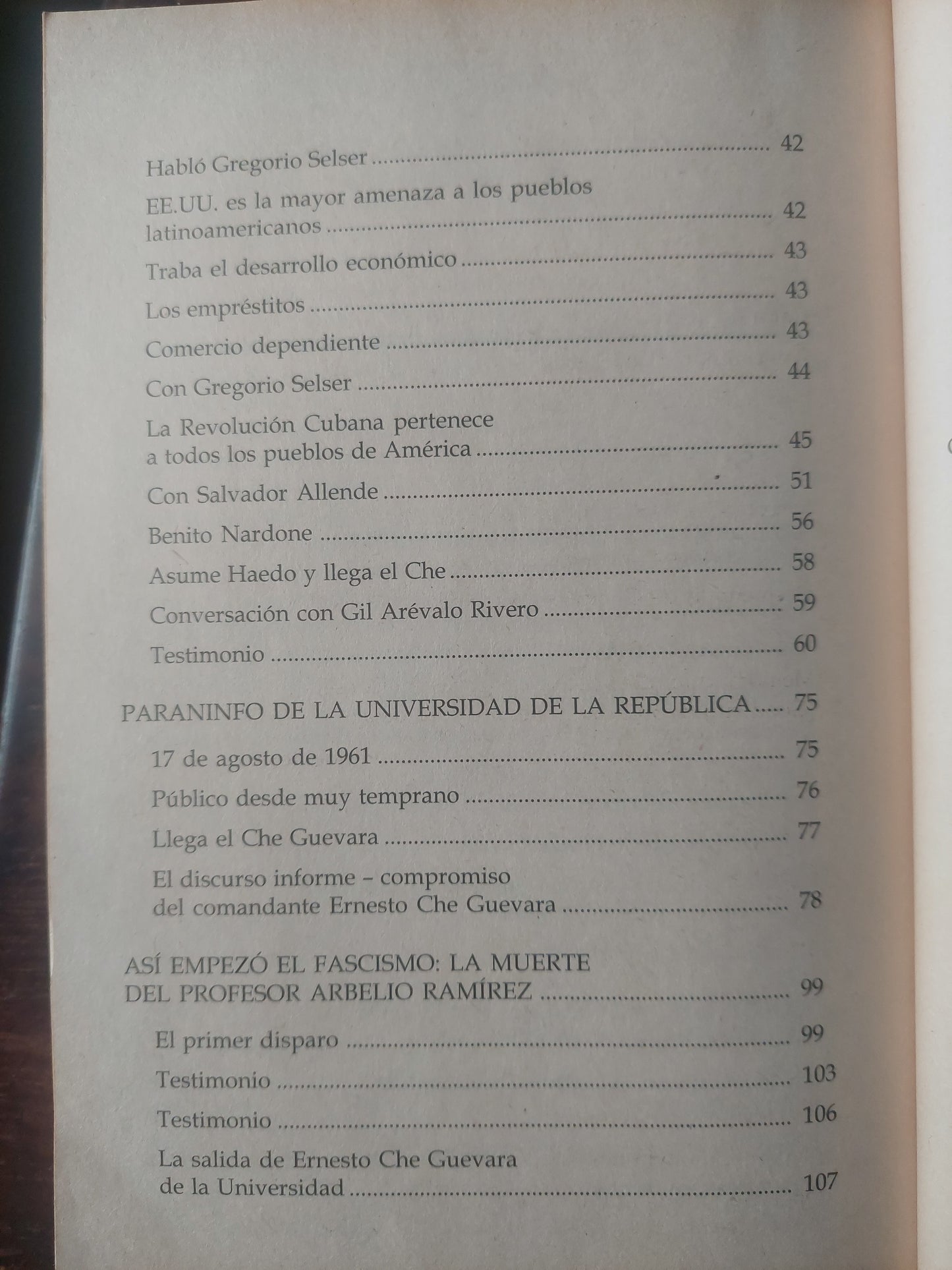 Para dar vuelta el mate. 1961/Ernesto Che Guevara en Uruguay