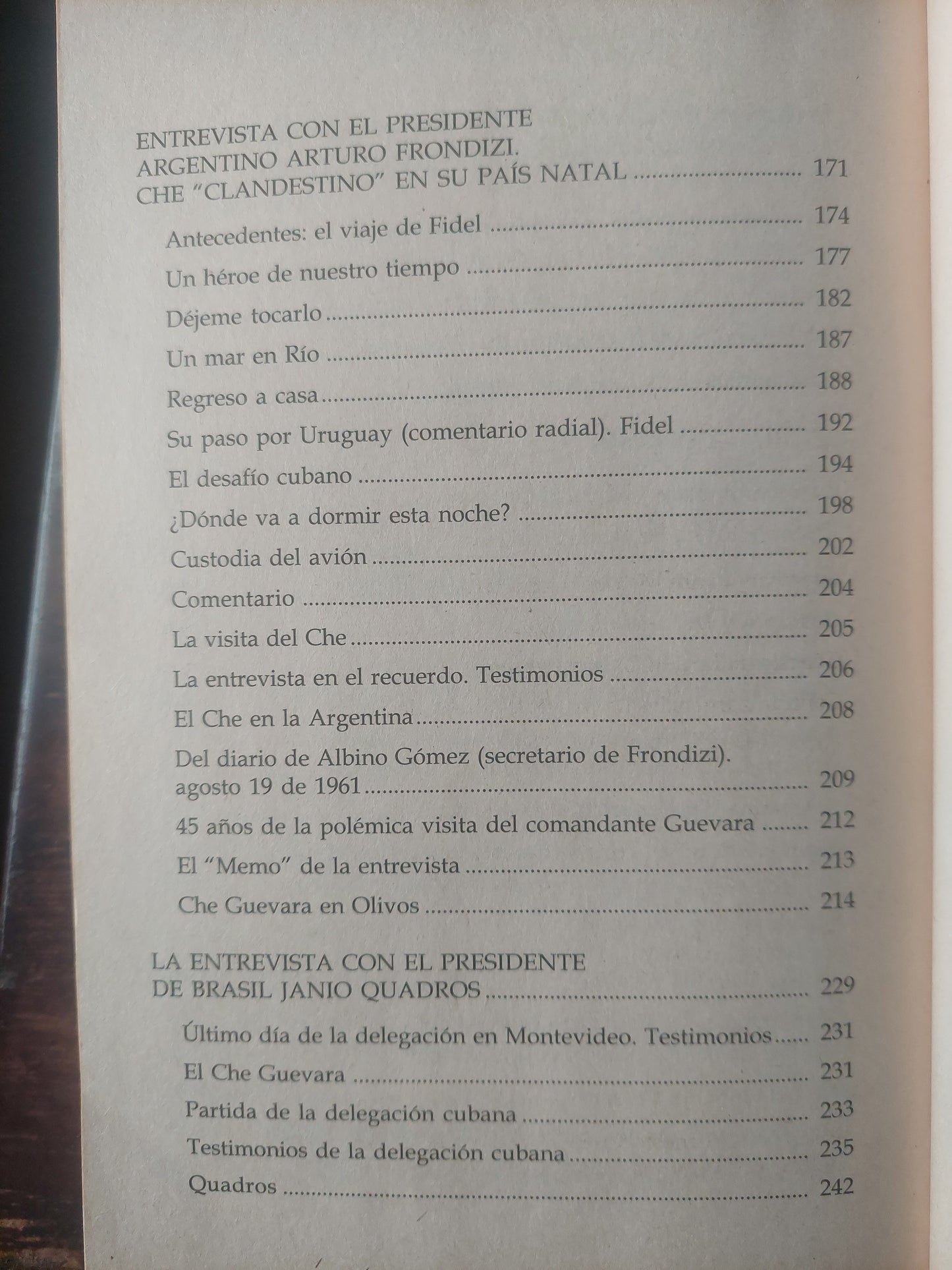 Para dar vuelta el mate. 1961/Ernesto Che Guevara en Uruguay