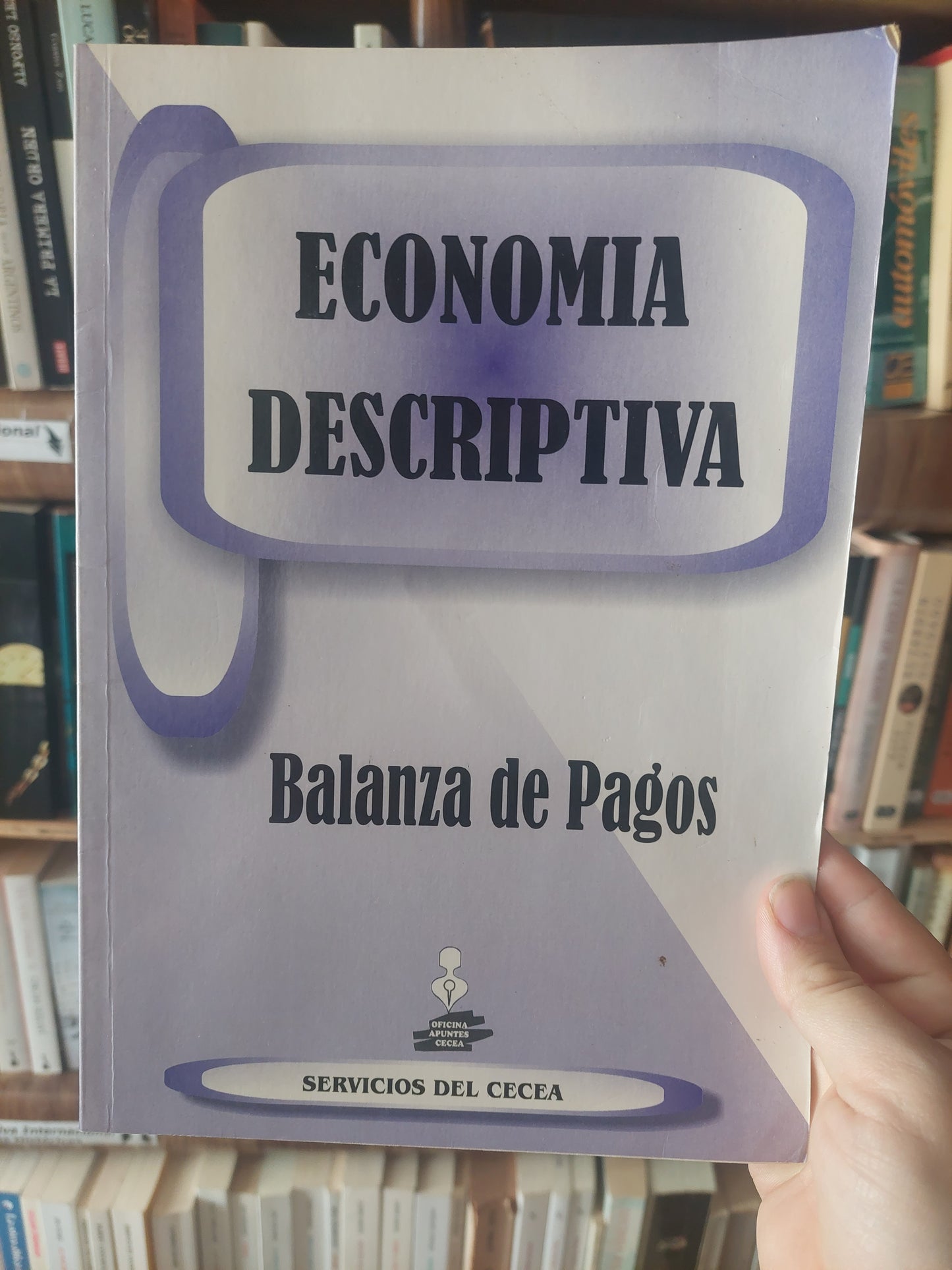 Economía descriptiva. Balanza de pagos