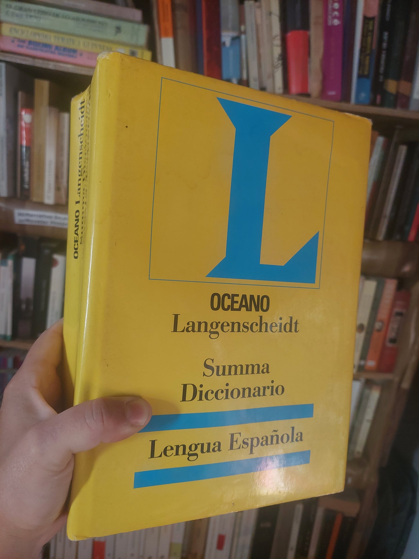 Océano langenscheidt summa diccionario lengua española