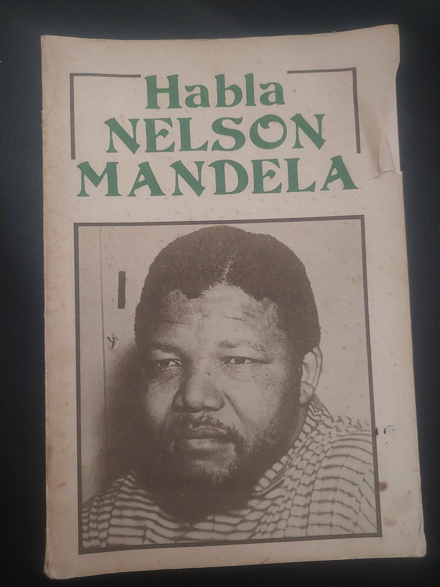 Habla Nelson Mandela