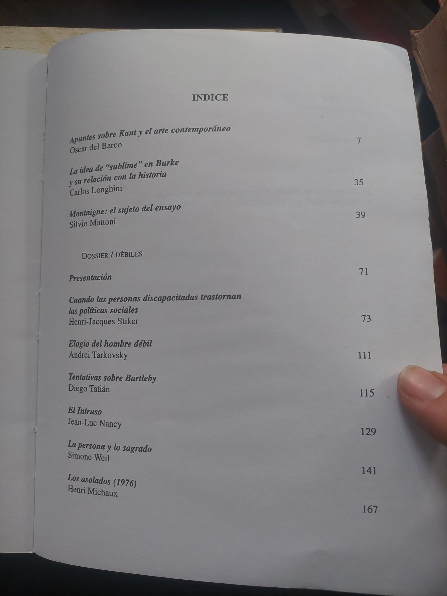 Nombres. Revista de filosofía