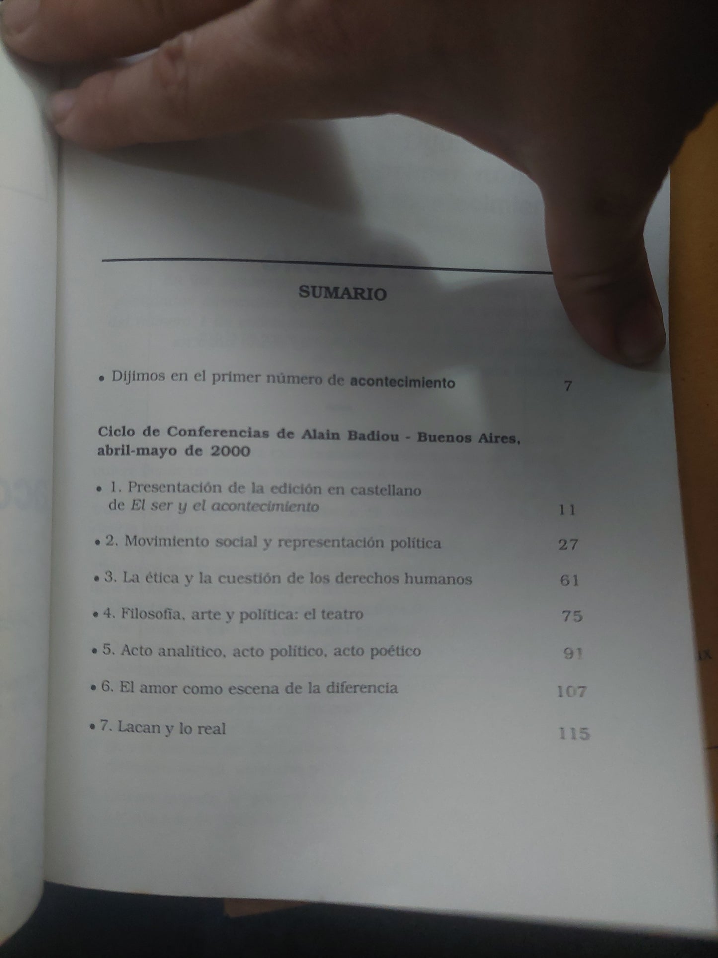 Acontecimiento 19\20