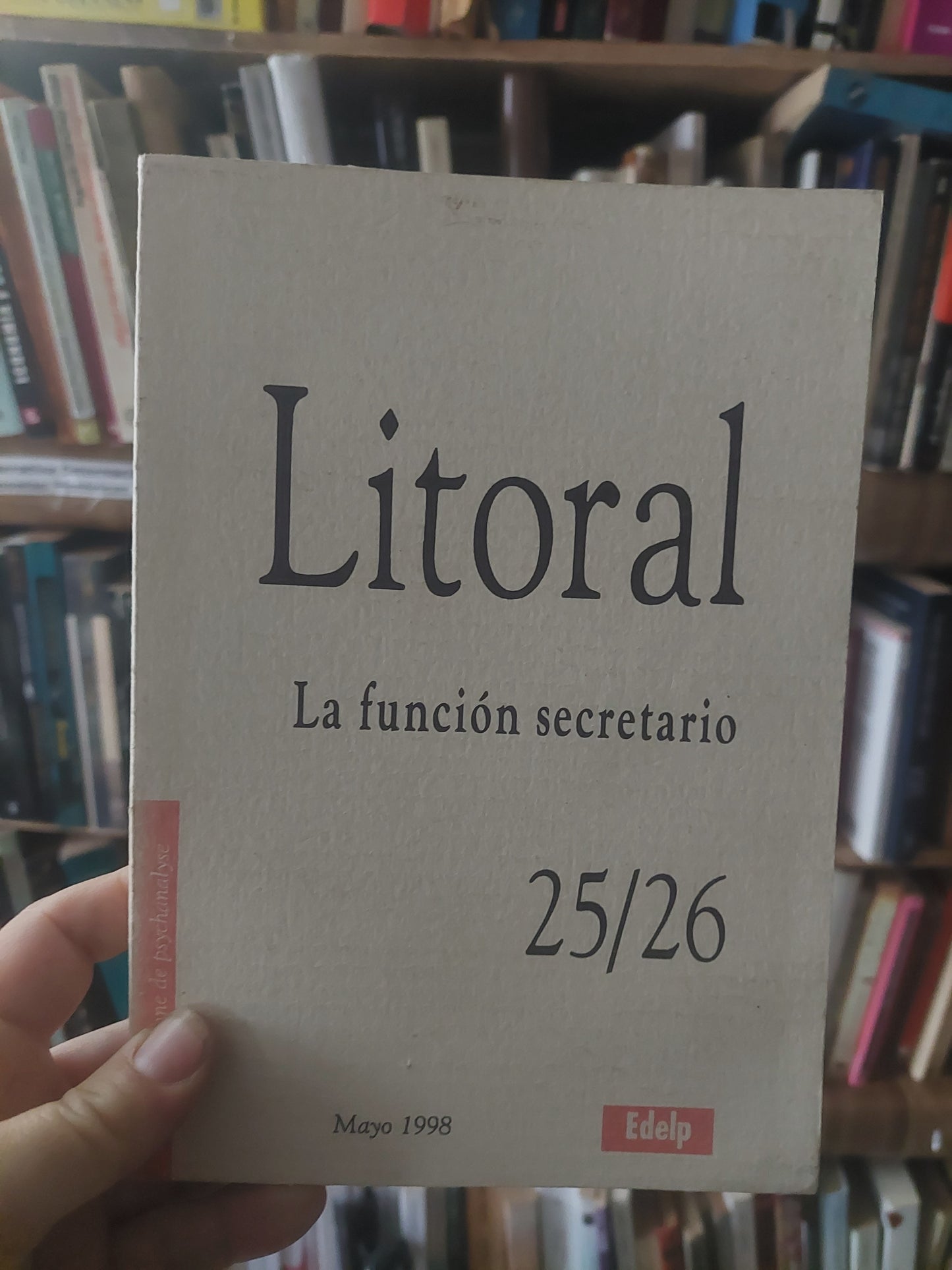 Litoral 25/26. La función secretario