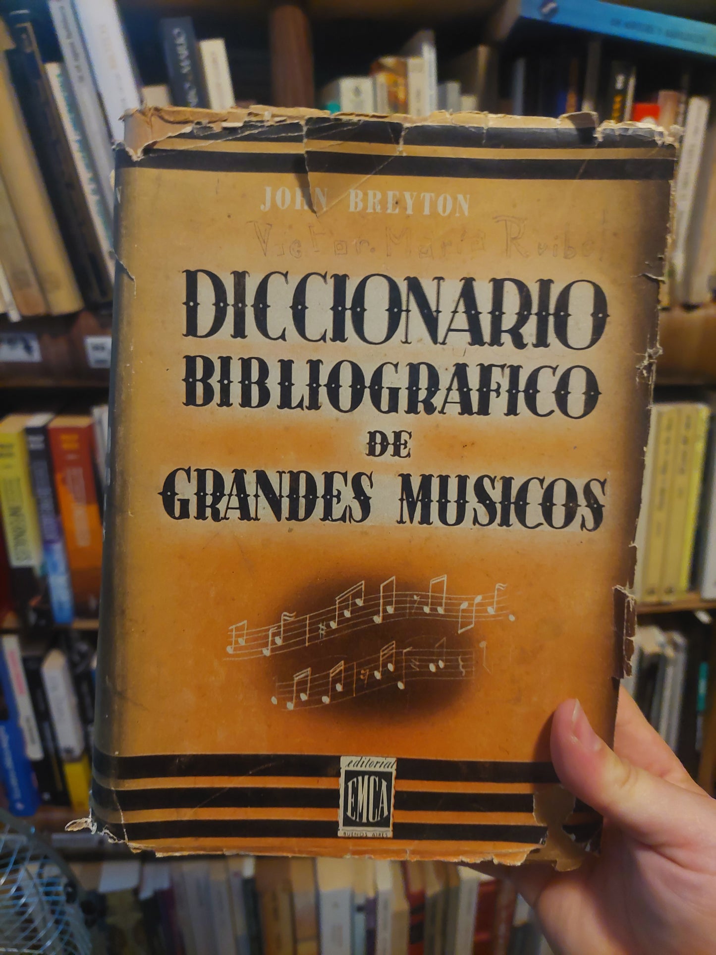 Diccionario bibliográfico de grandes músicos - John Breyton