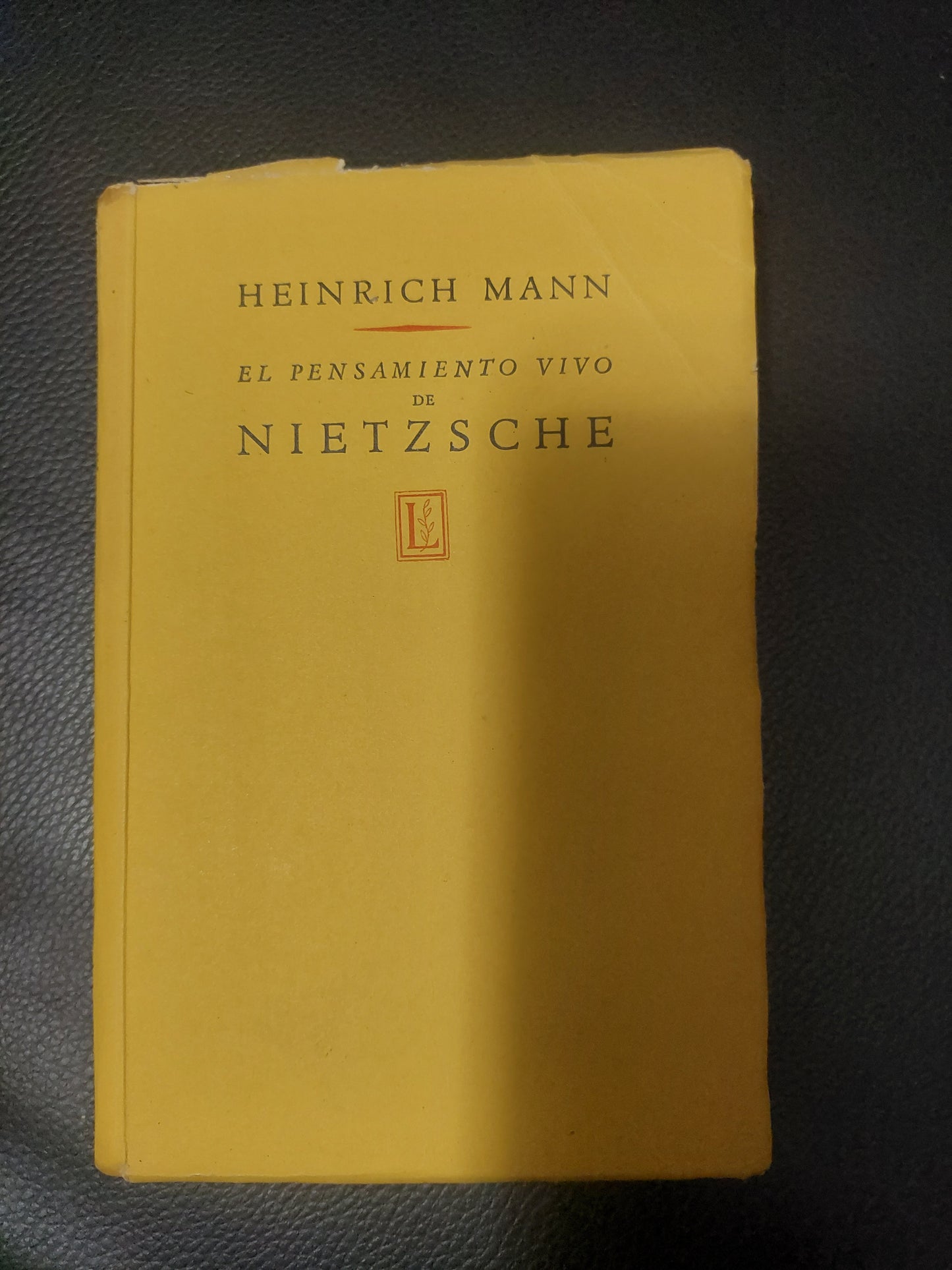 El pensamiento vivo de Nietzsche - Heinrich Mann