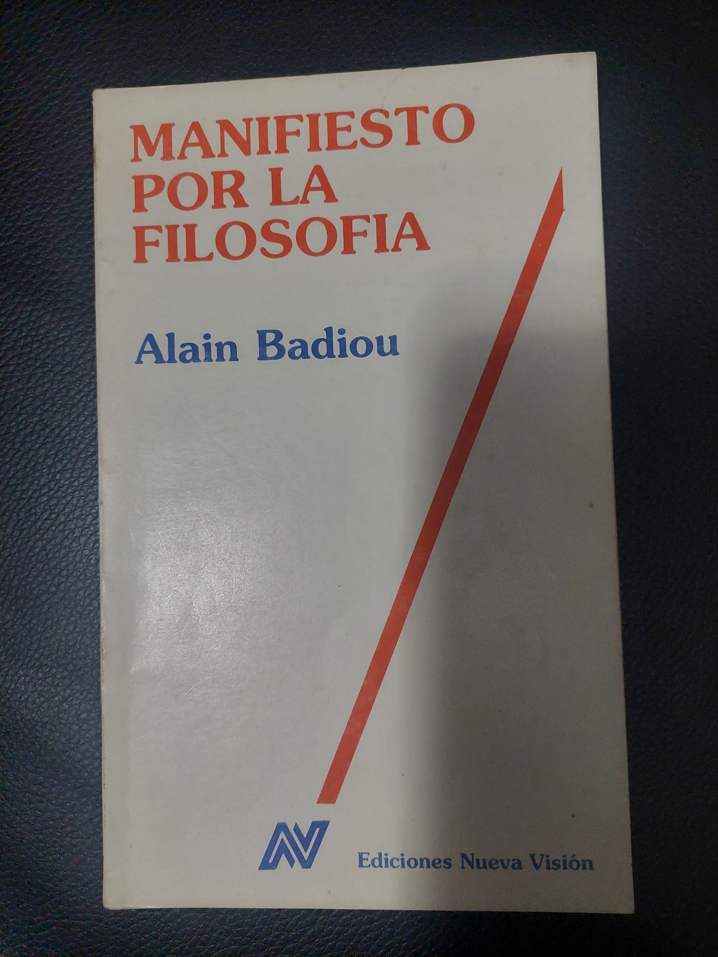 Manifiesto por la filosofía - Alain Badiou (subrayado)