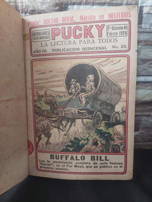 PUCKY MAGAZINE
NÚMEROS 53 AL 70. DE FEBRERO A DICIEMBRE DE 1924