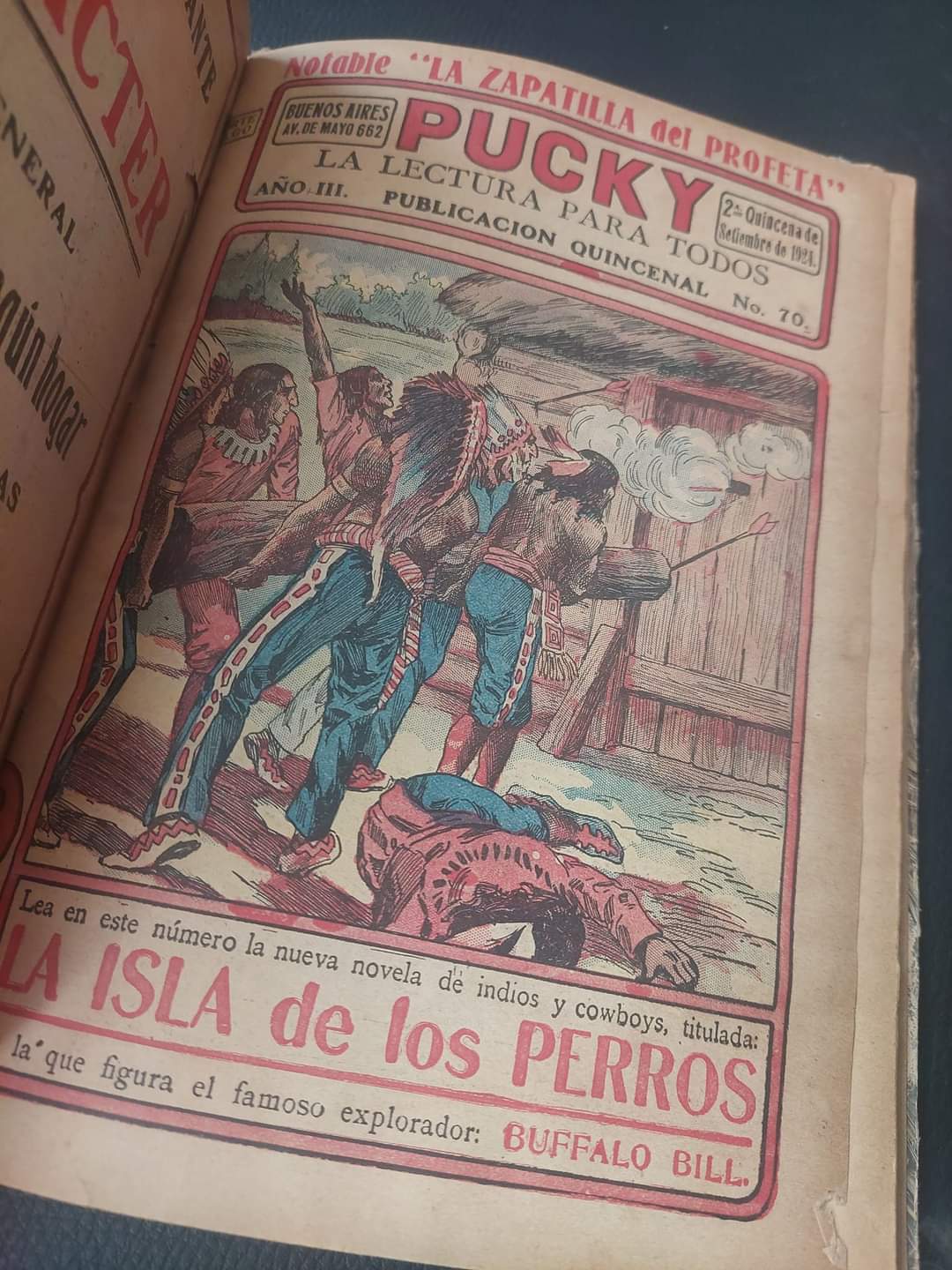 PUCKY MAGAZINE
NÚMEROS 53 AL 70. DE FEBRERO A DICIEMBRE DE 1924