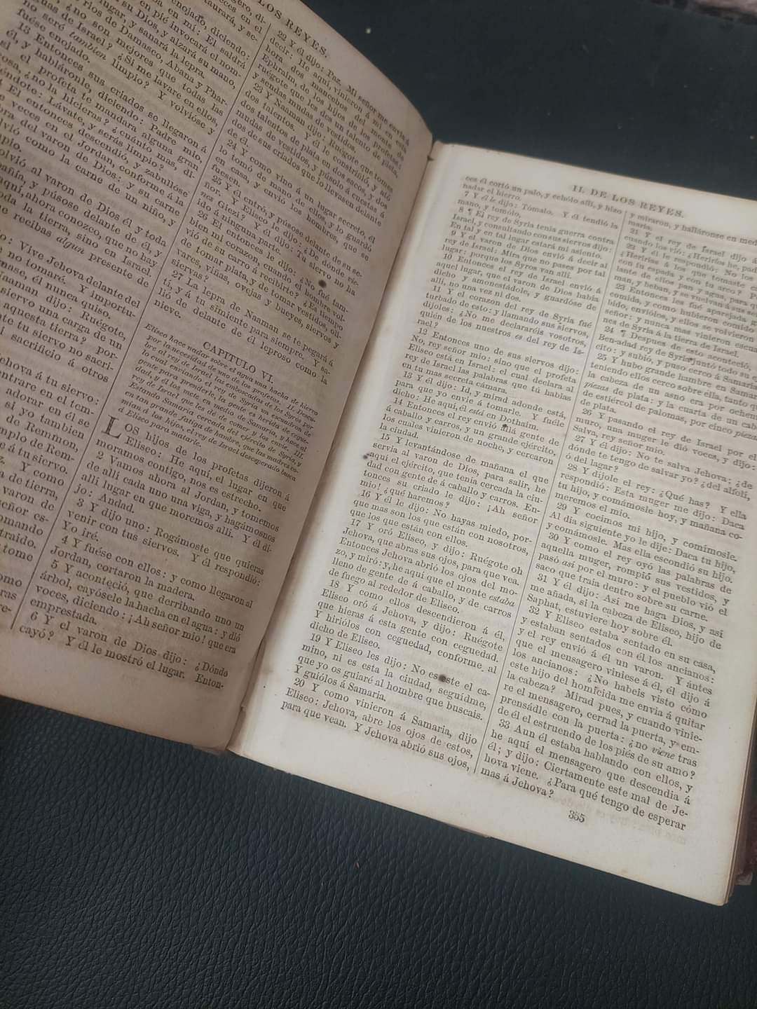 SANTA BIBLIA REVISADA Y CORREGIDA
IMPRESA POR LA SOCIEDAD BÍBLICA AMERICANA. 1870