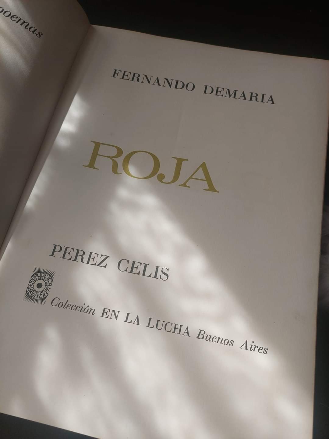 PAMPA ROJA - FERNANDO DEMARIA
XILOGRAFÍAS DE PÉREZ CELIS
Firmado y dedicado por el autor