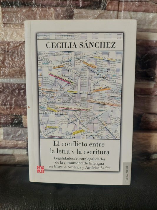 El conflicto entre la letra y la escritura - Cecilia Sanchez