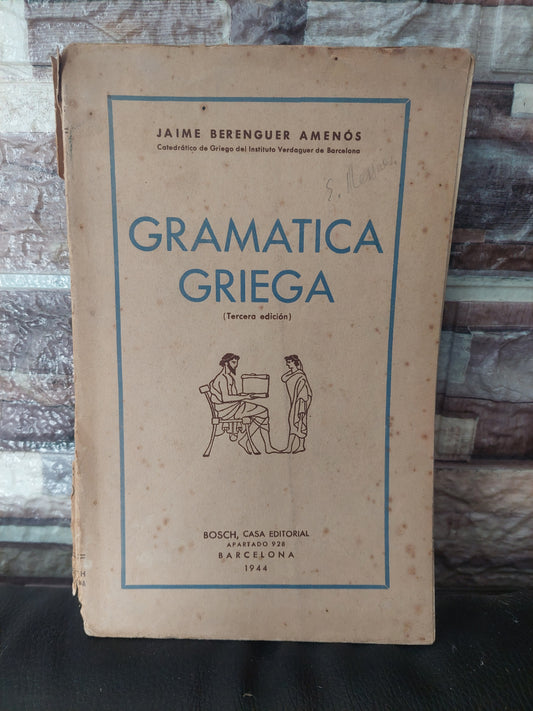 Gramática griega - Jaime Berenguer Amenós