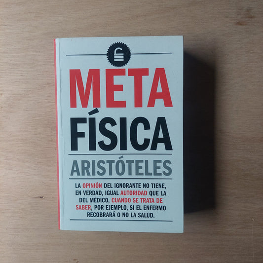 Metafísica - Aristóteles