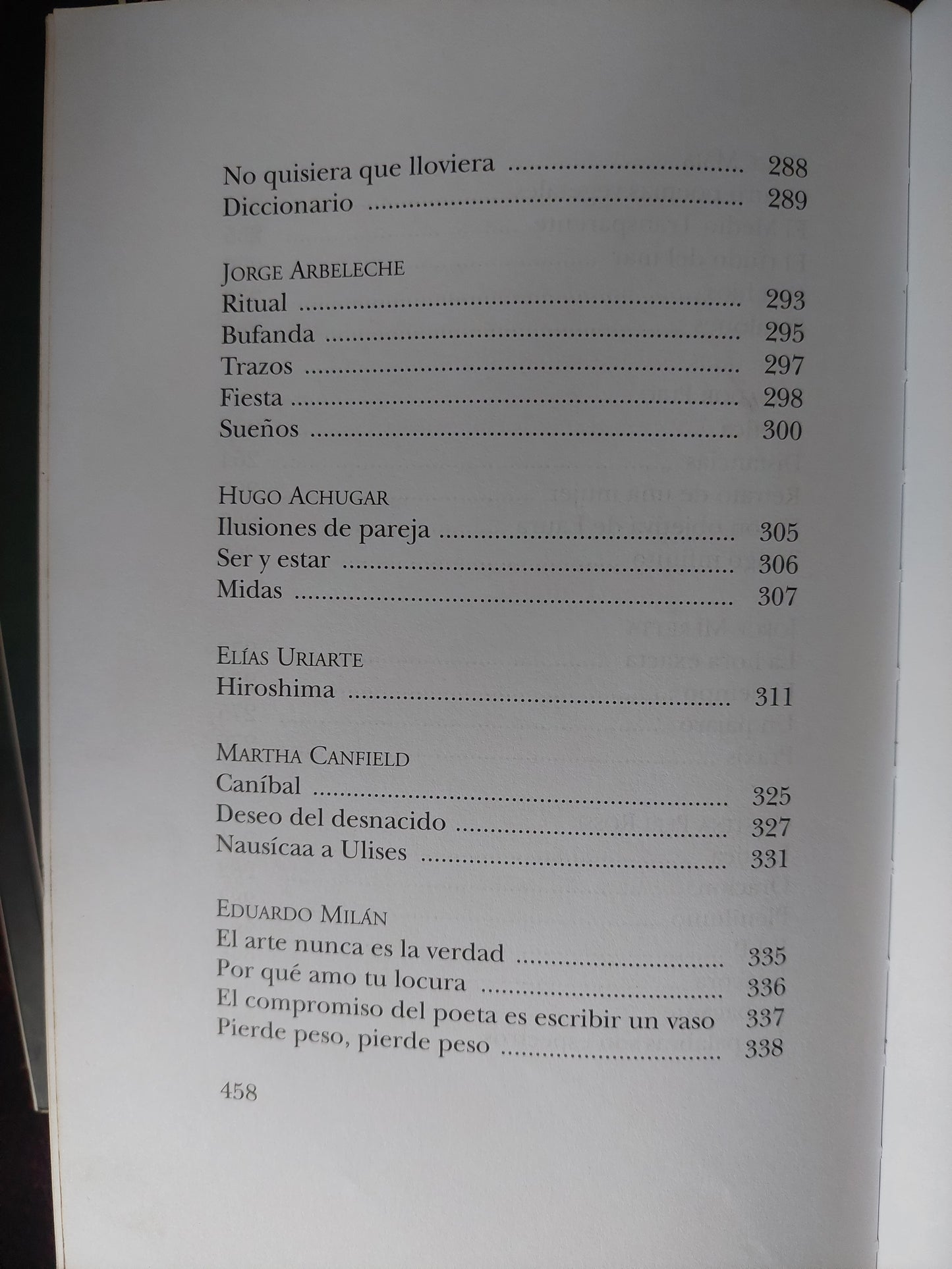 Antología. La poesía del siglo XX en Uruguay