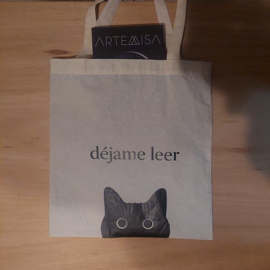 Tote gatito lector