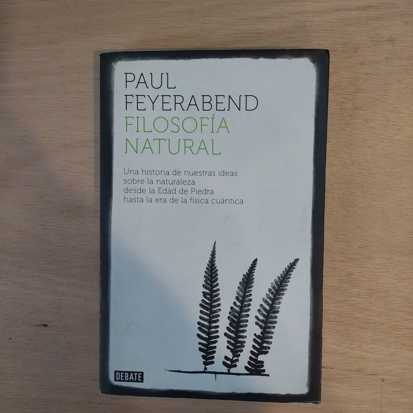 Filosofía natural - Paul Feyerabend