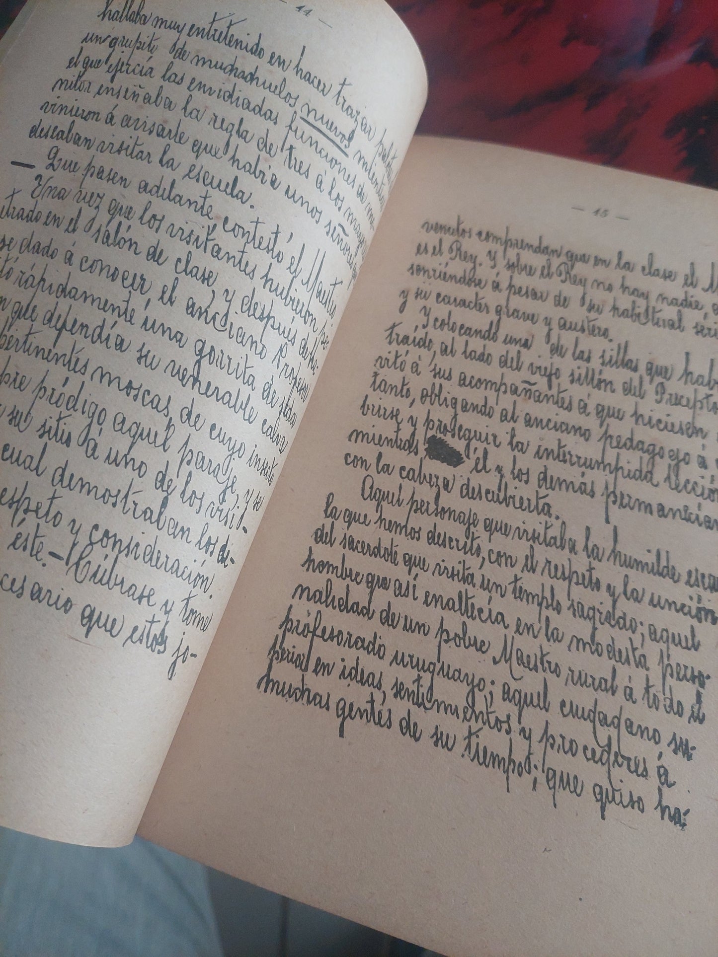 Lecturas manuscritas