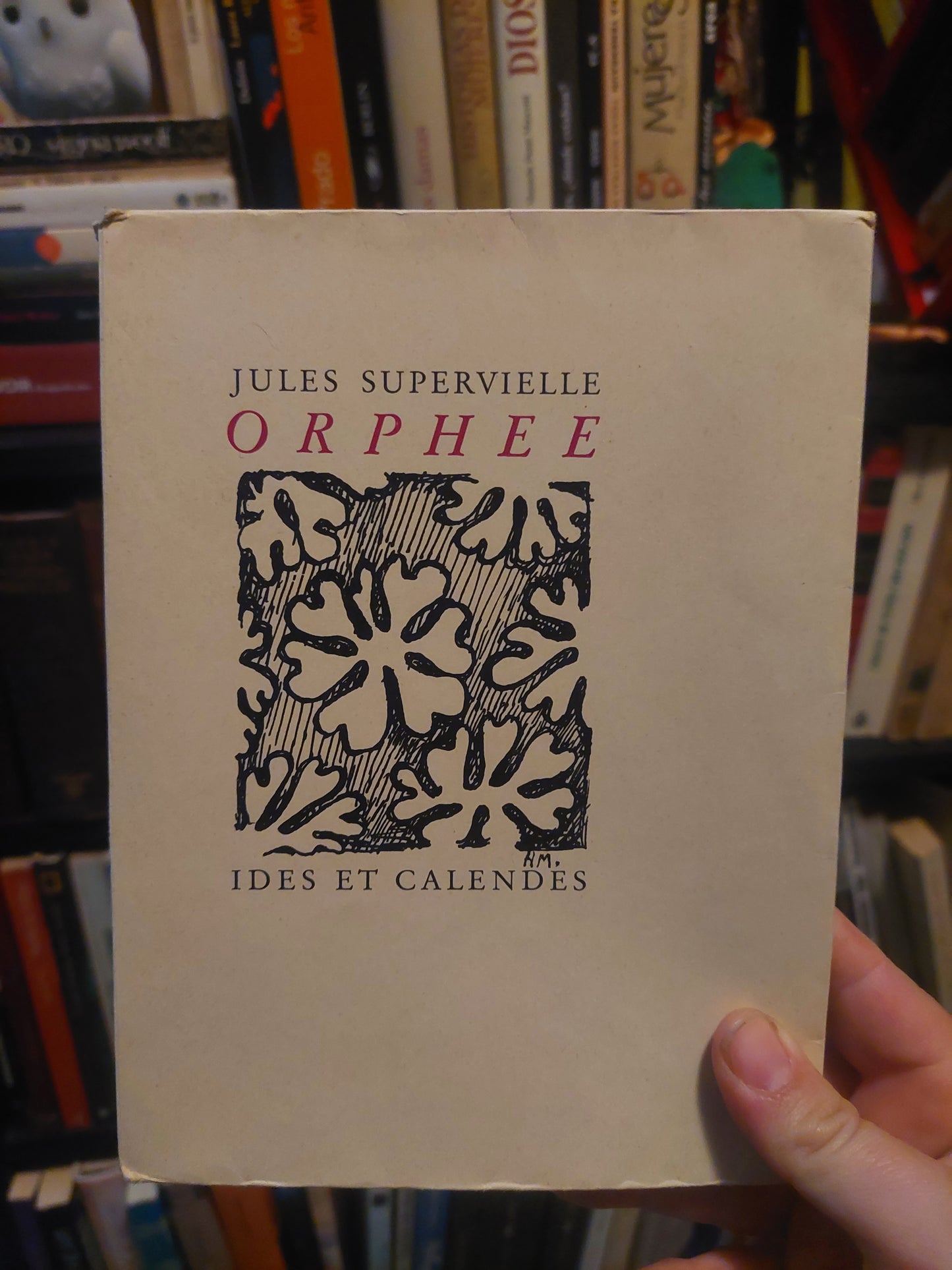 Orphee - Jules Supervielle. Primera edición, 1946 (en francés). Ejemplar numerado