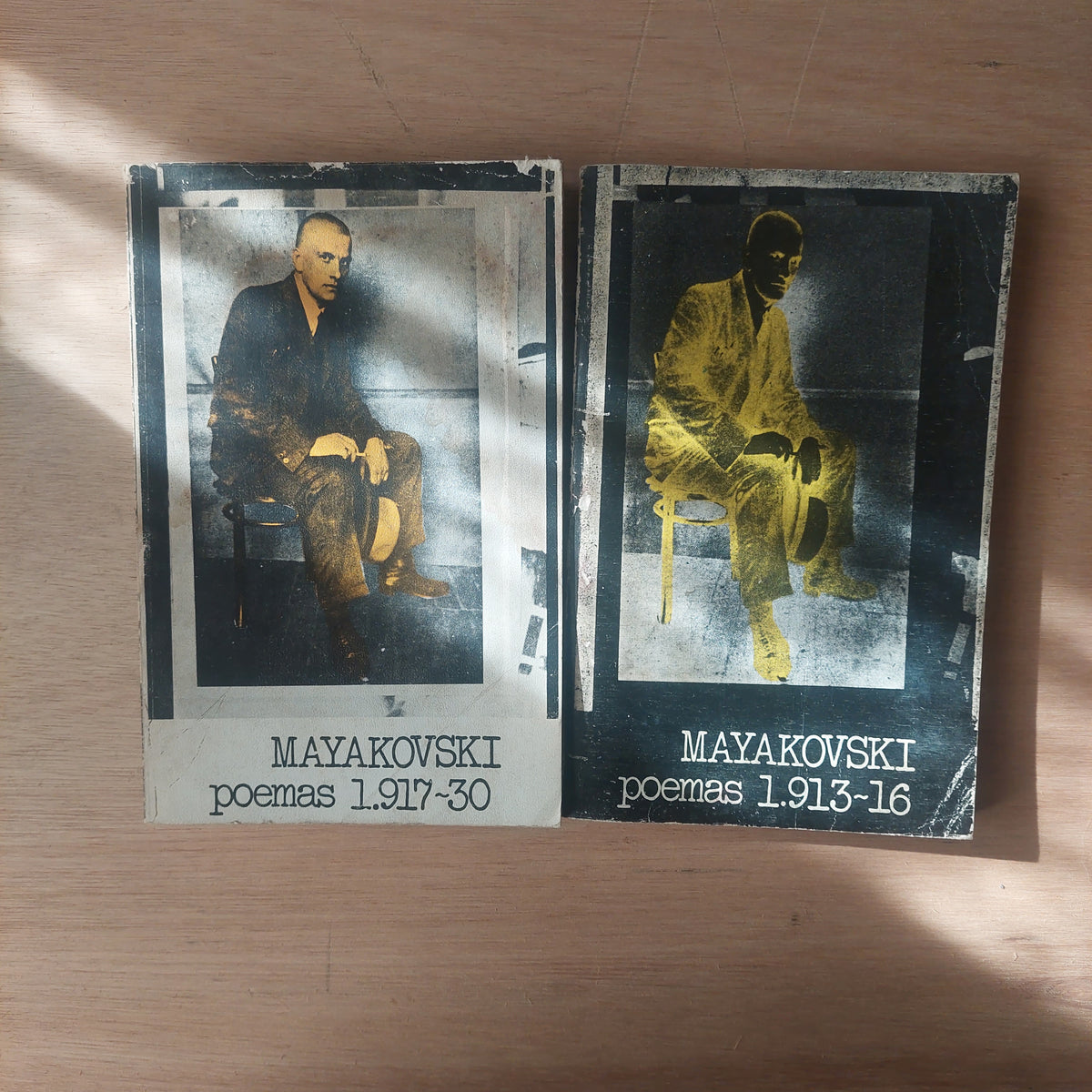 Poemas Mayakovsky (detalles de humedad)