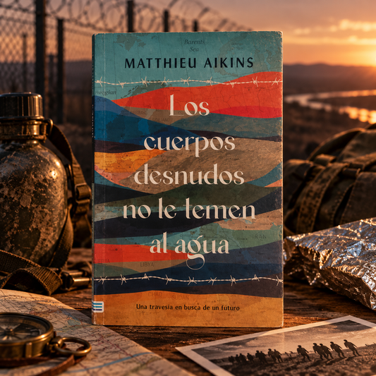 Los cuerpos desnudos no le temen al agua - Matthieu Aikins (como nuevo)
