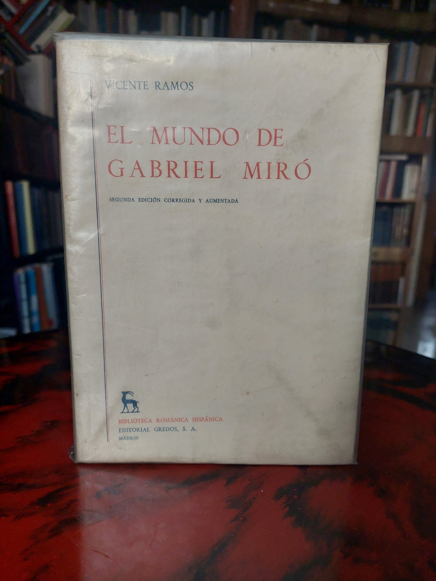 El mundo de Gabriel Miró - Vicente Ramos