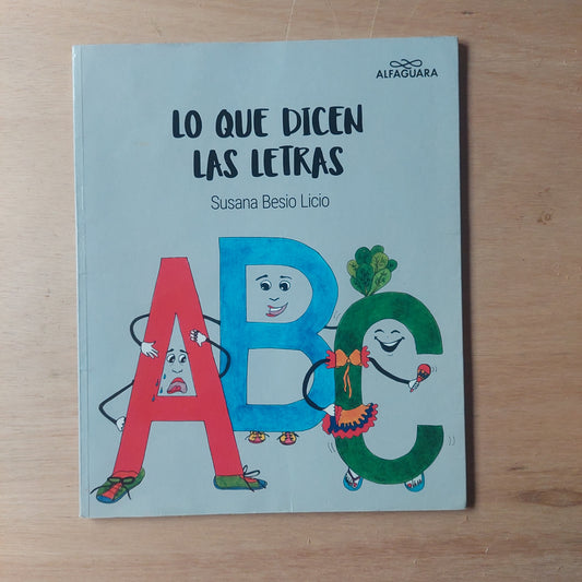Lo que dicen las letras - Susana Besio Licio