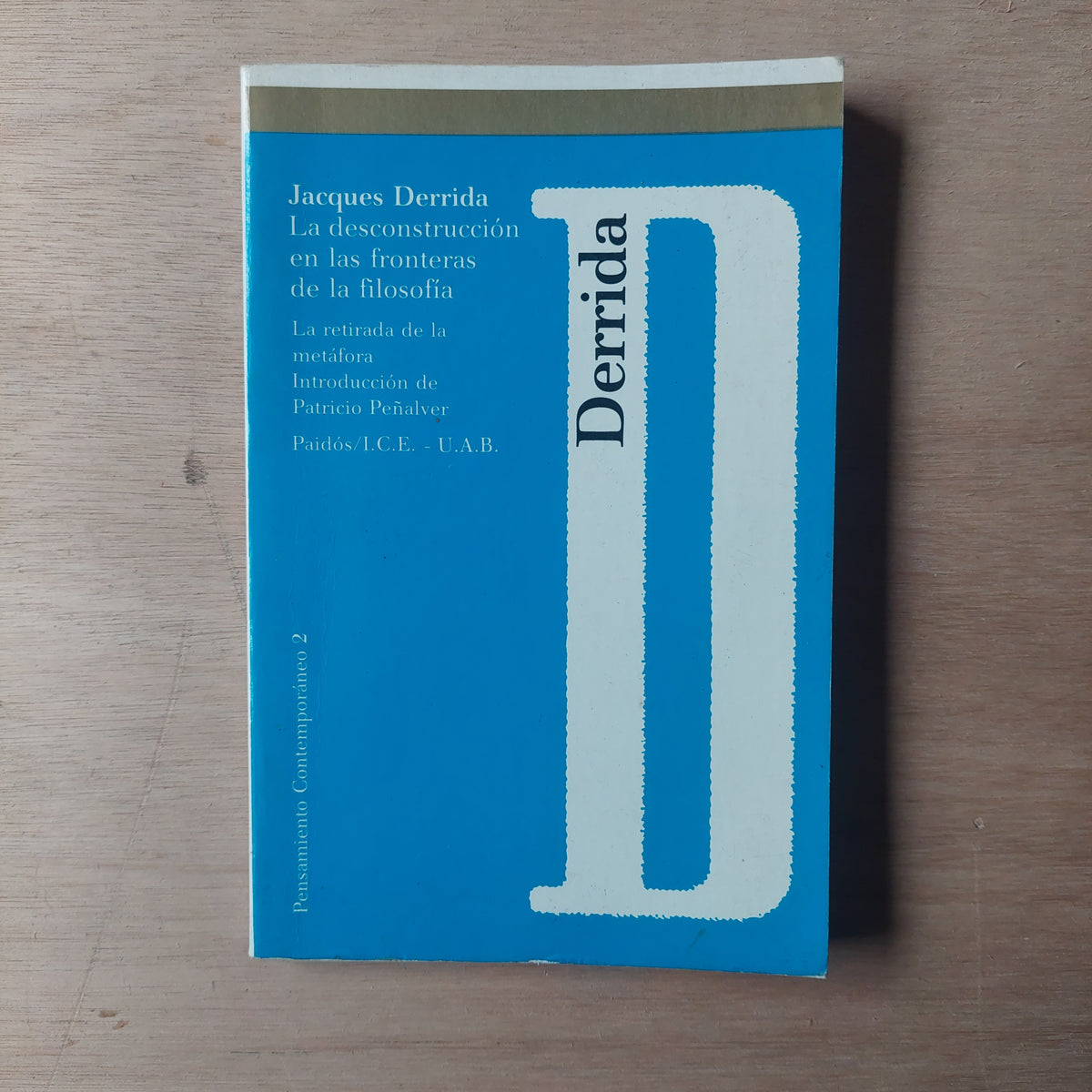 La desconstrucción en las fronteras de la filosofía - Derrida