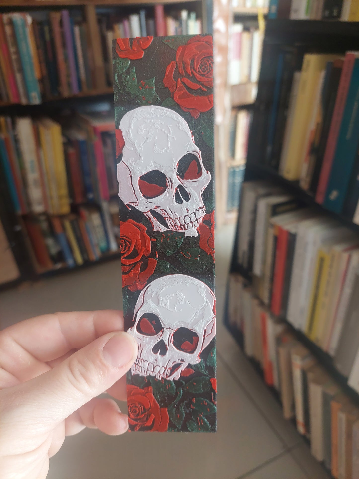 Señalador calaveras