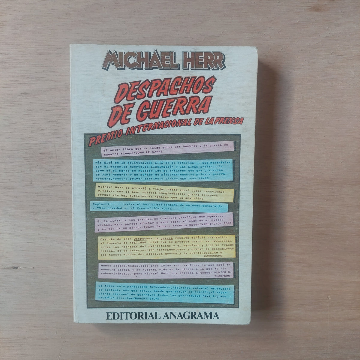 Despachos de guerra - Michael Herr