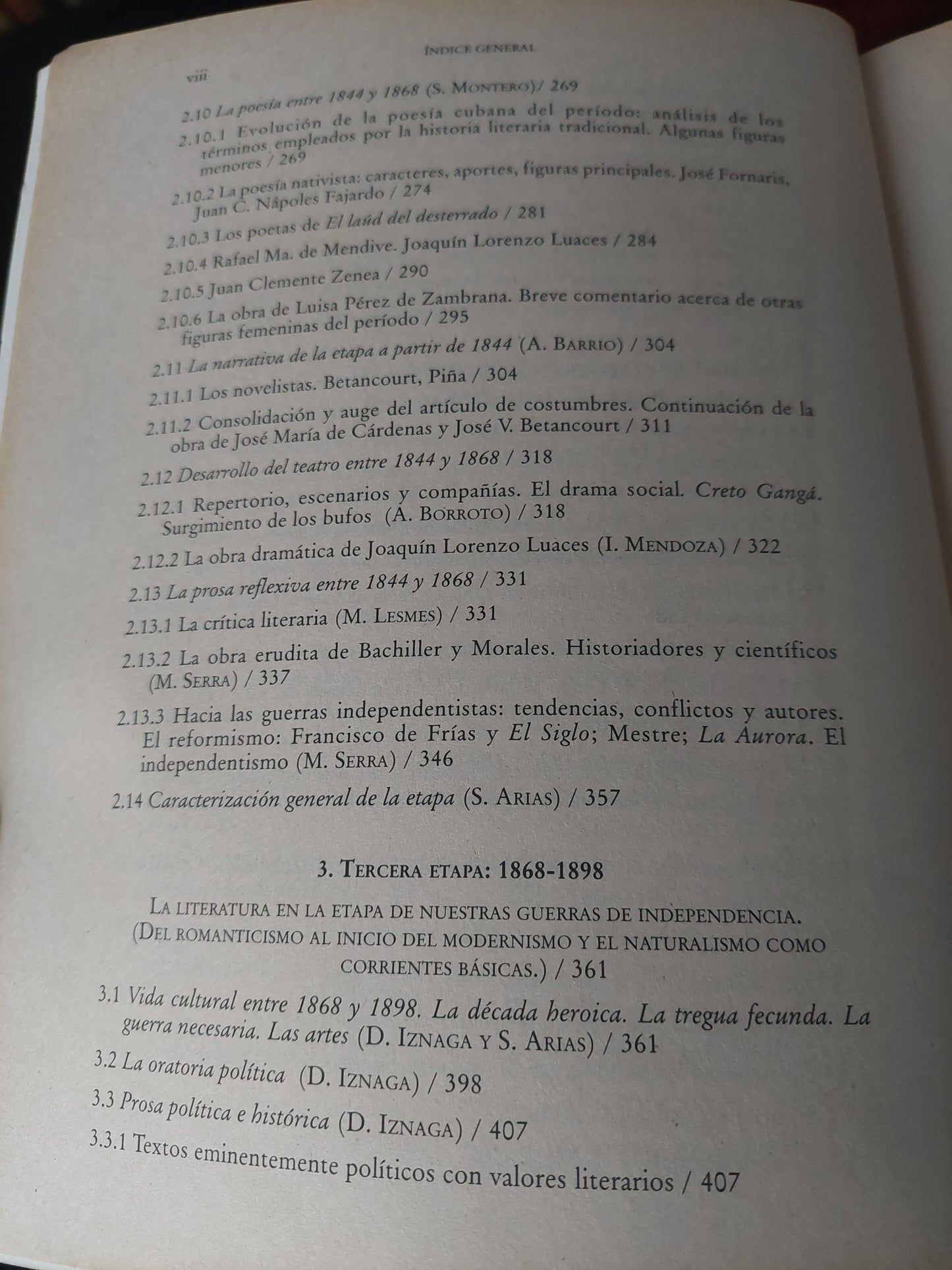 Historia de la literatura cubana. Tomo I