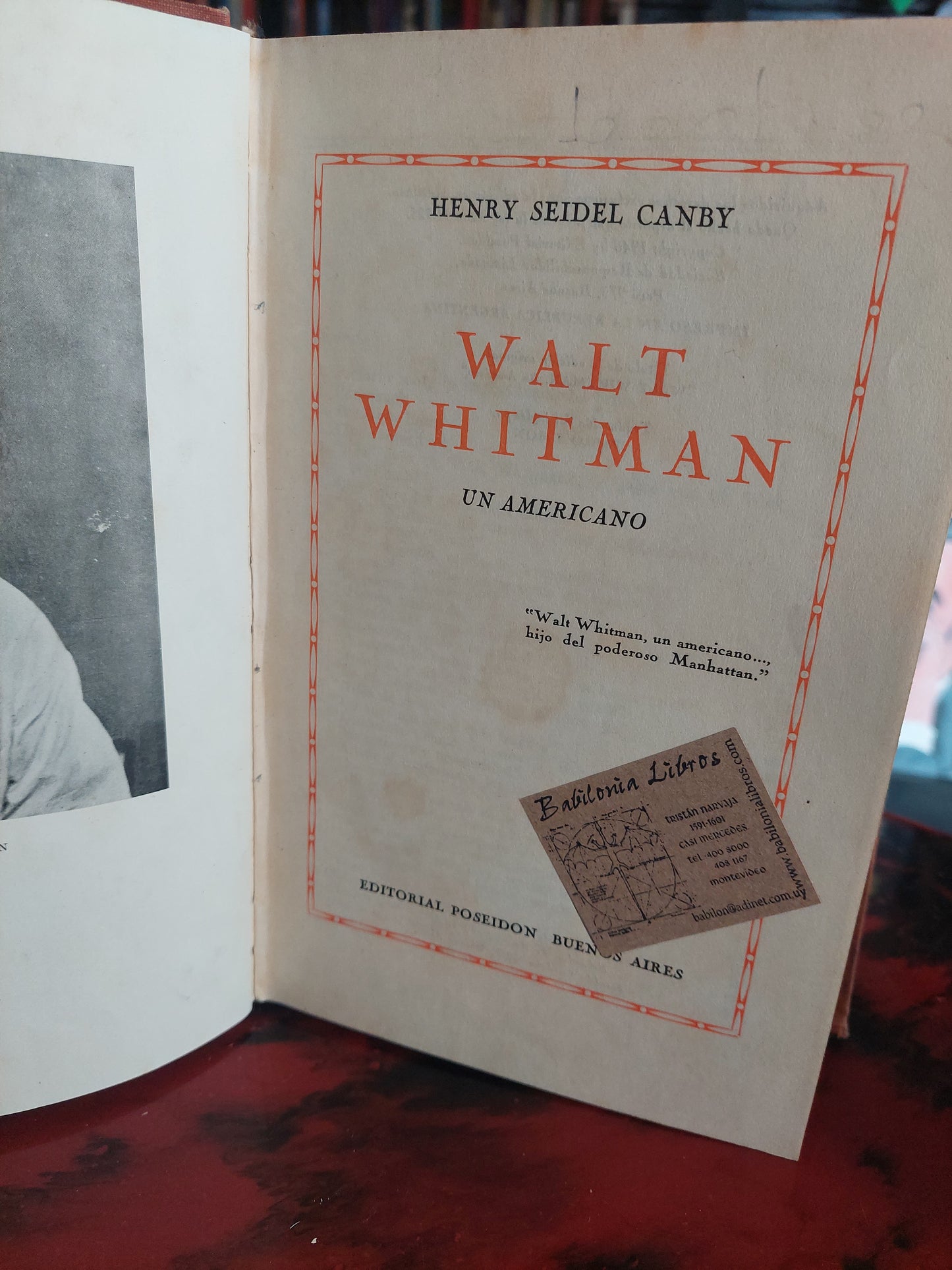 Walt Whitman. Un americano - Henry Seidel Canby