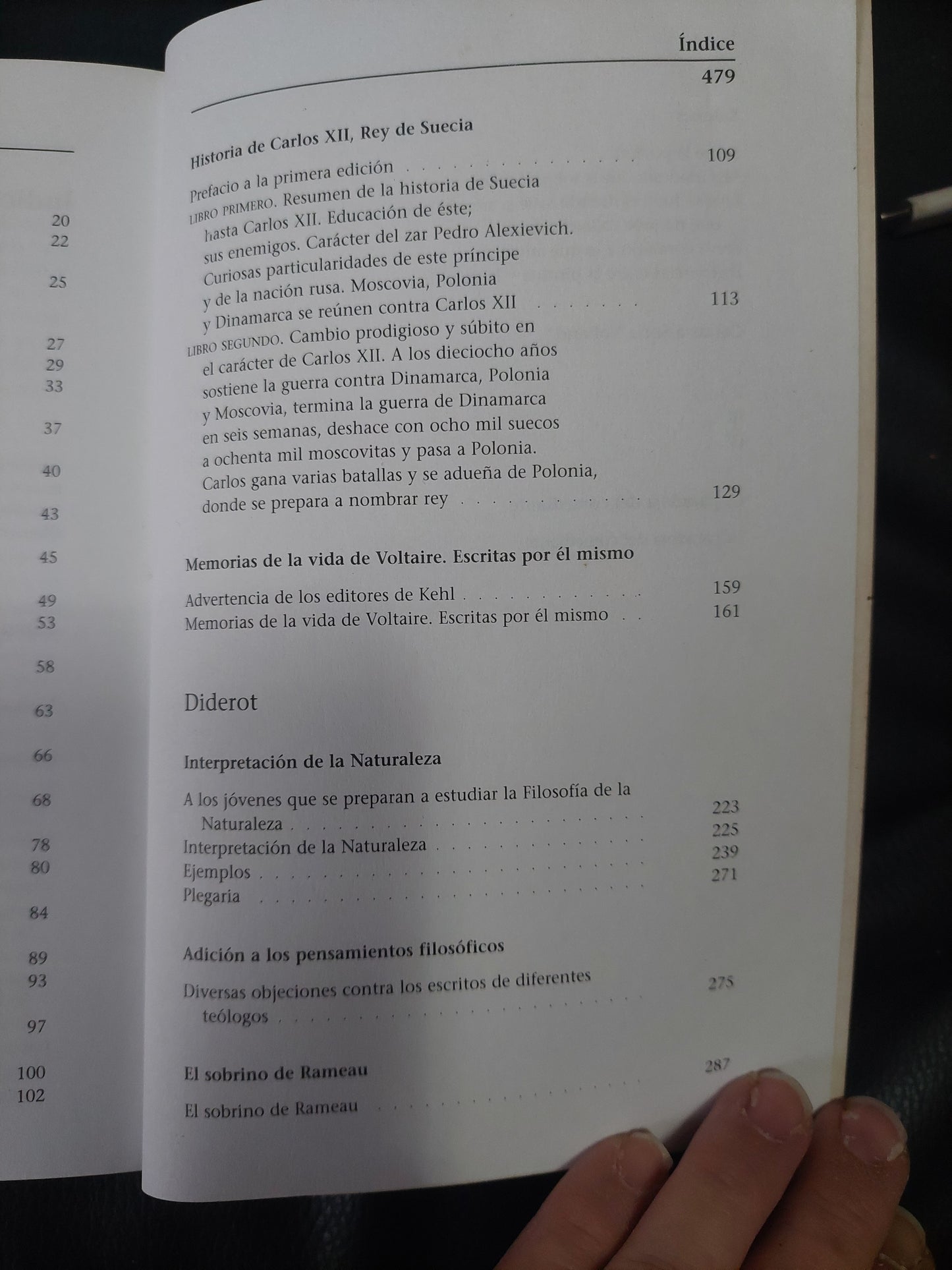 Obras escogidas Voltaire y Diderot