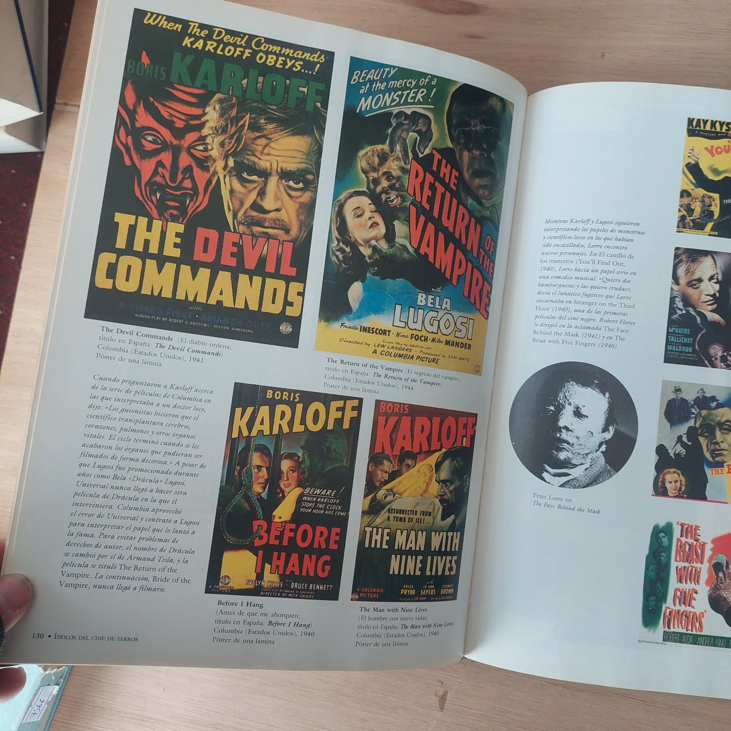 Ídolos del cine. Los mejores pósters de películas de terror, fantasía y ciencia ficción - Ronald V. Borst