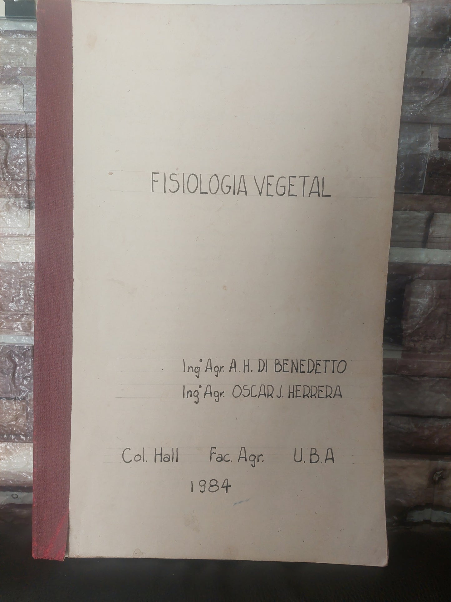 Fisiología vegetal - Di Benedetto y Herrera