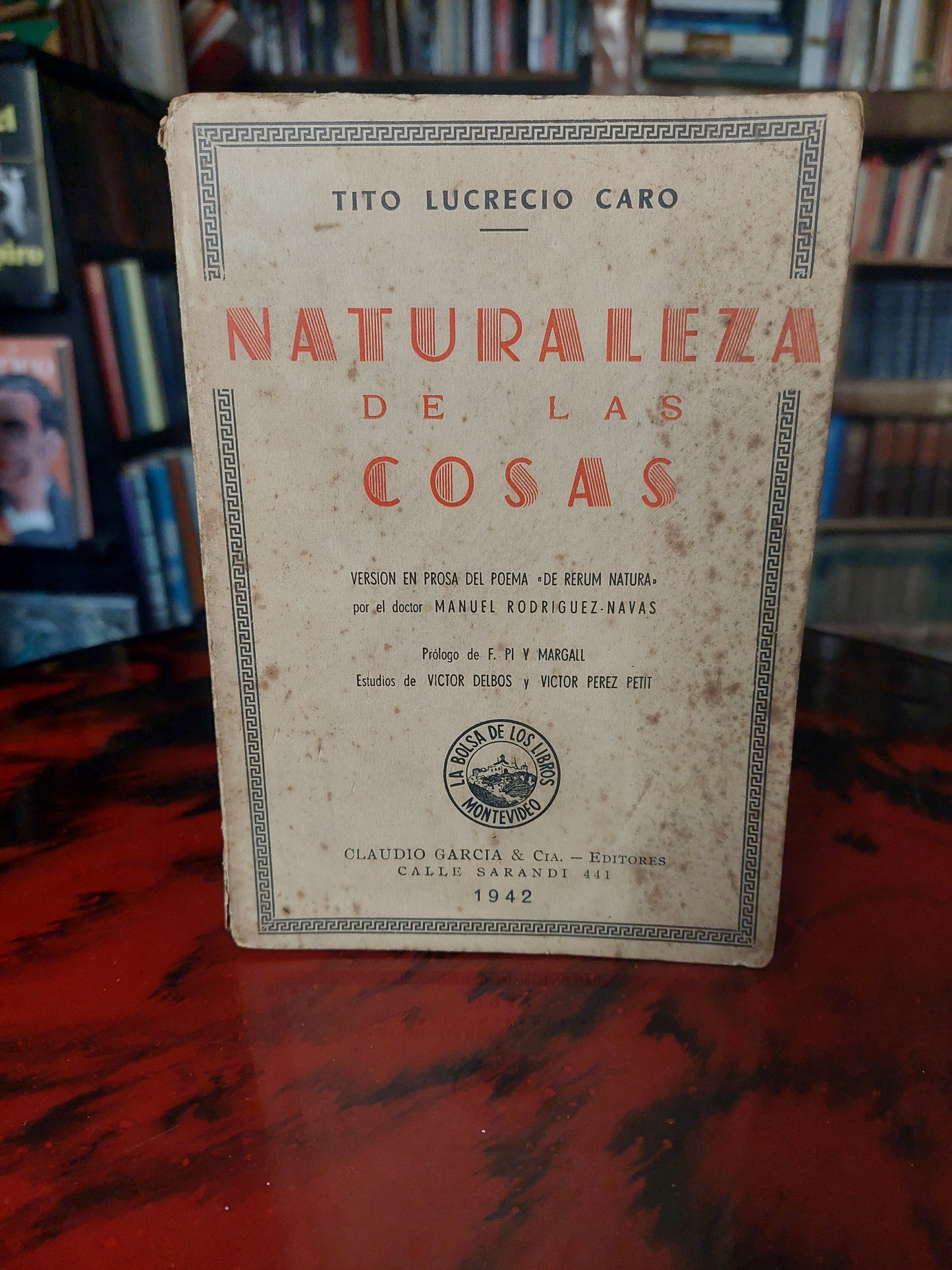 Naturaleza de las cosas - Tito Lucrecio Caro