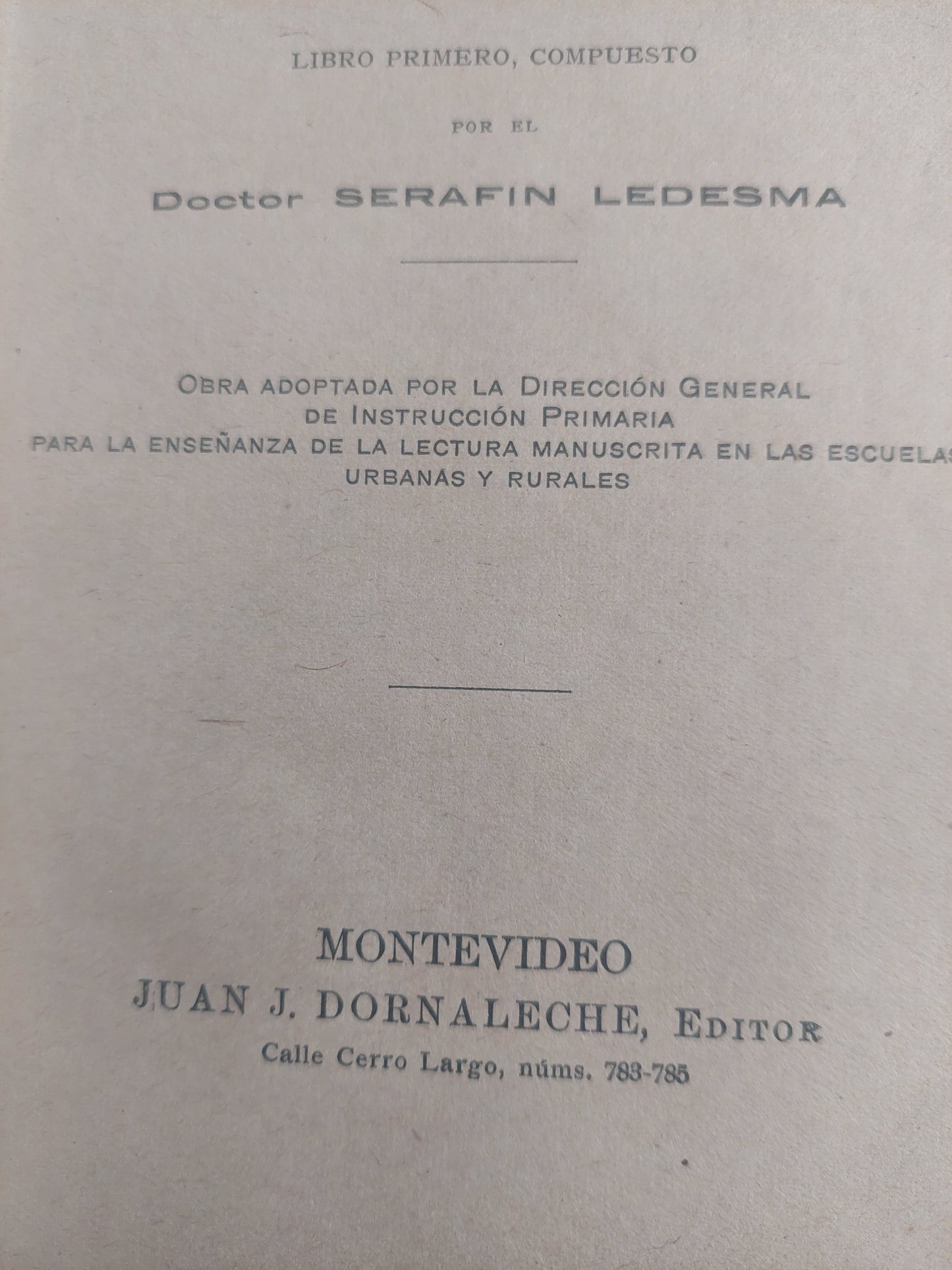 Lecturas manuscritas