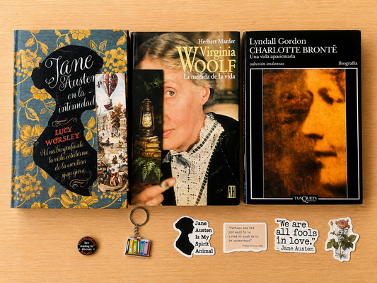 Pack “La vida detrás de los libros”
