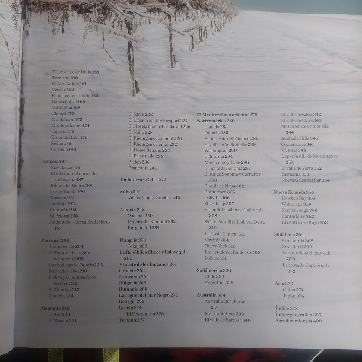 Atlas mundial del vino - Johnson y Robinson (detalles de humedad)