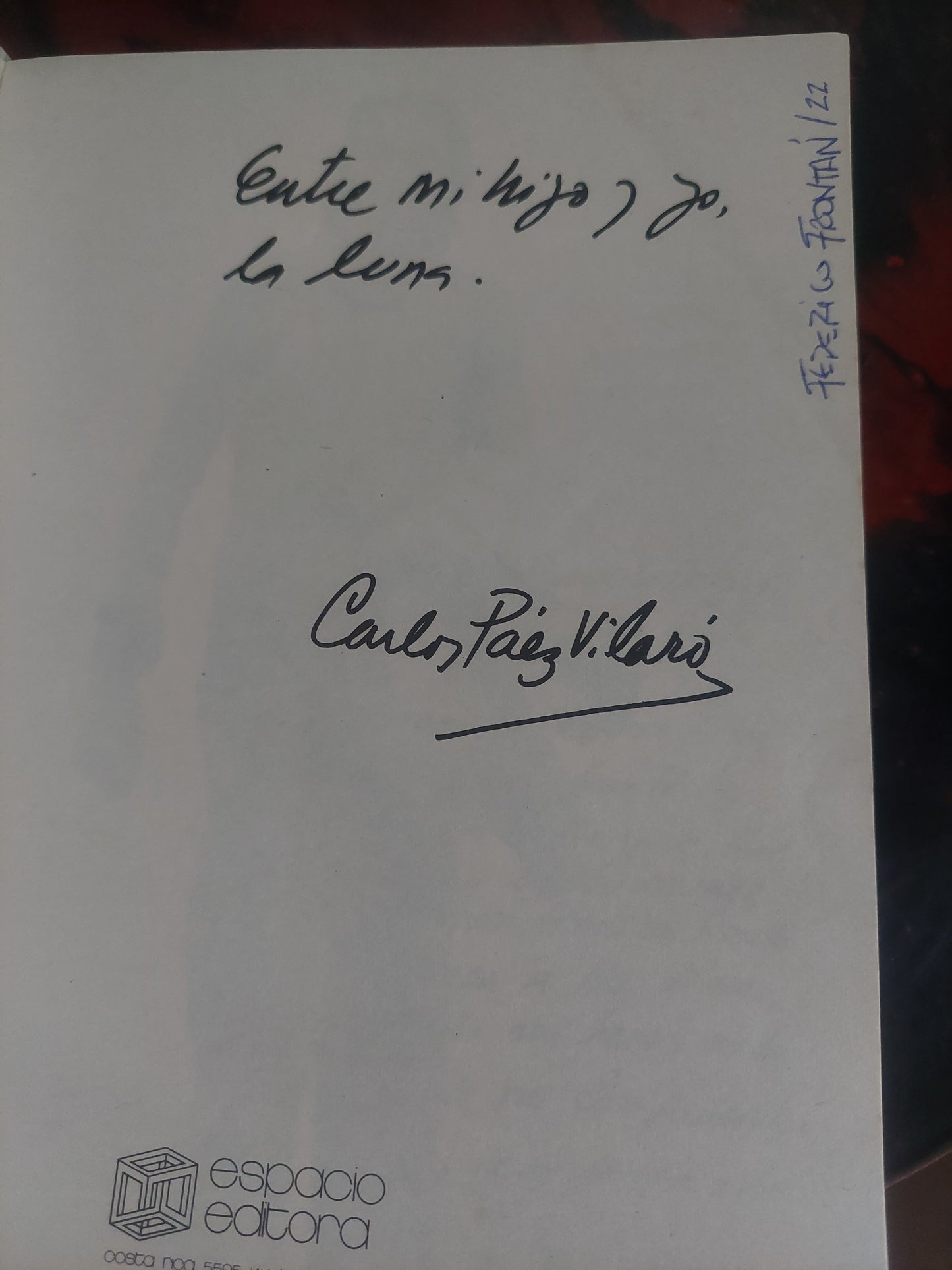 Entre mi hijo y yo, la luna - Carlos Páez Vilaró. Edición de 1982