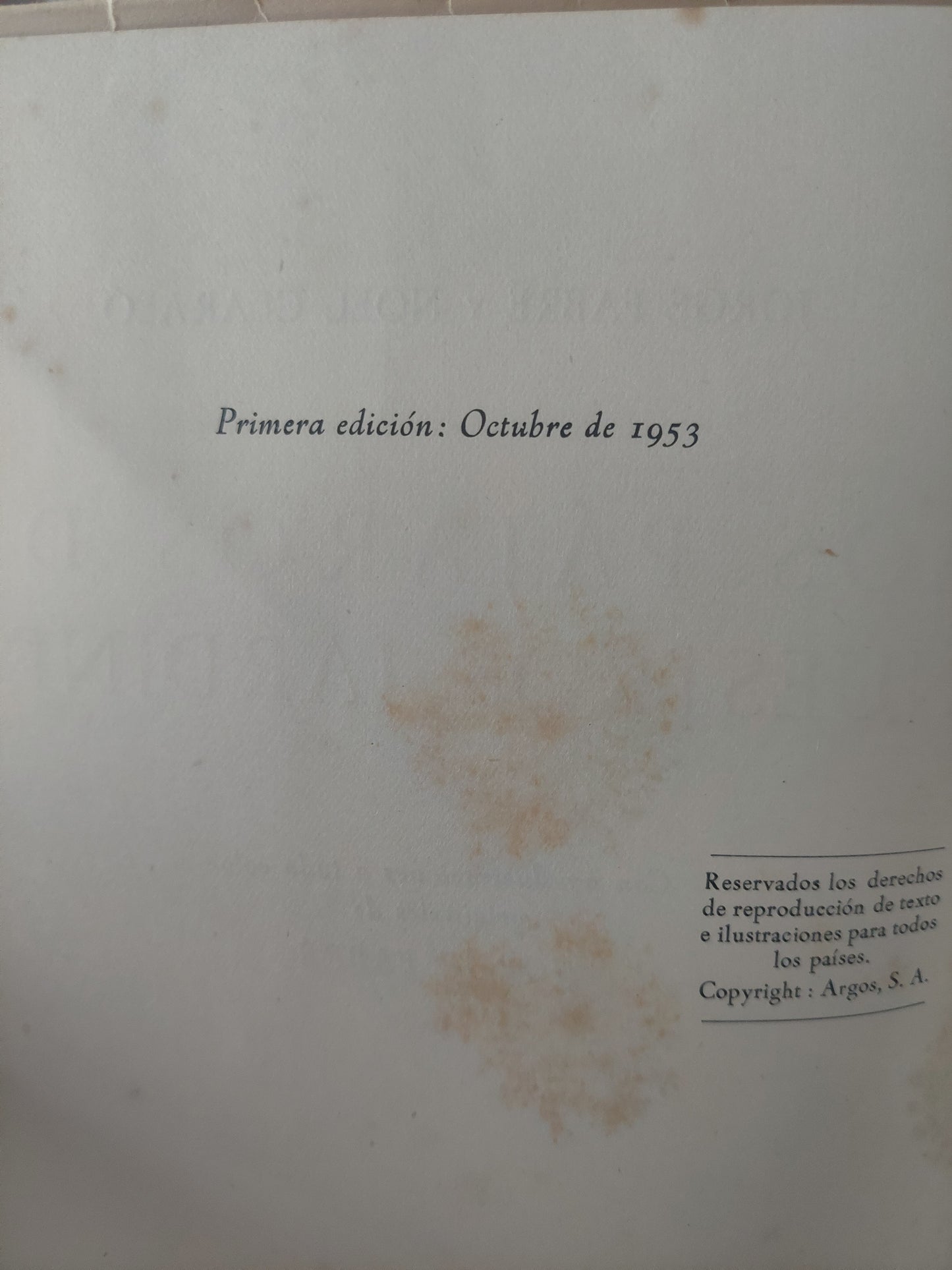 Los pájaros de nuestros jardines - Jorge Fabré y Noel Clarasó. Primera edición, 1953.